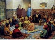 Arab or Arabic people and life. Orientalism oil paintings 174 unknow artist